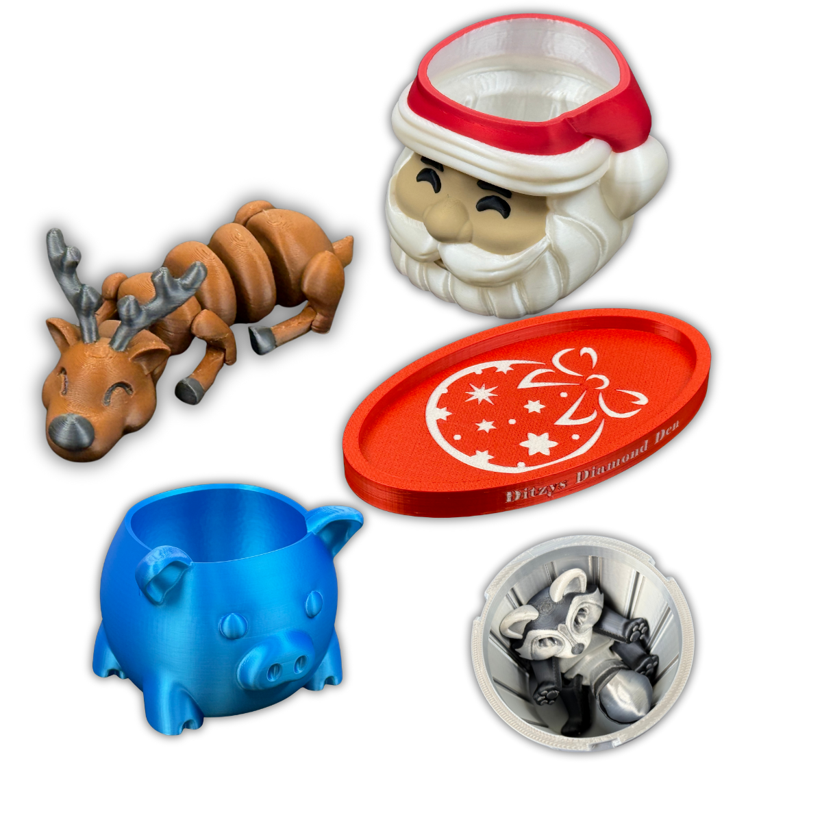 Desktop Buddies & Trinket Trays - Your desk, your buddies, your dazzle.