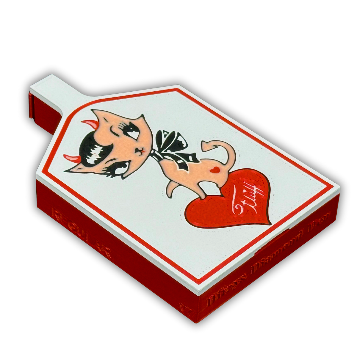 Licensed Miss Fluff© Devil Cat Edition Diamond Painting Tray