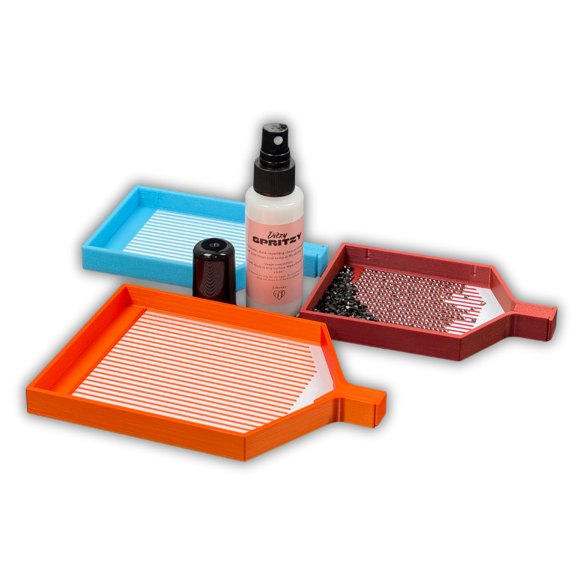 ✨ Ditzy Spritzy – Anti‑Static Diamond Painting Tray Cleaner (2 oz)