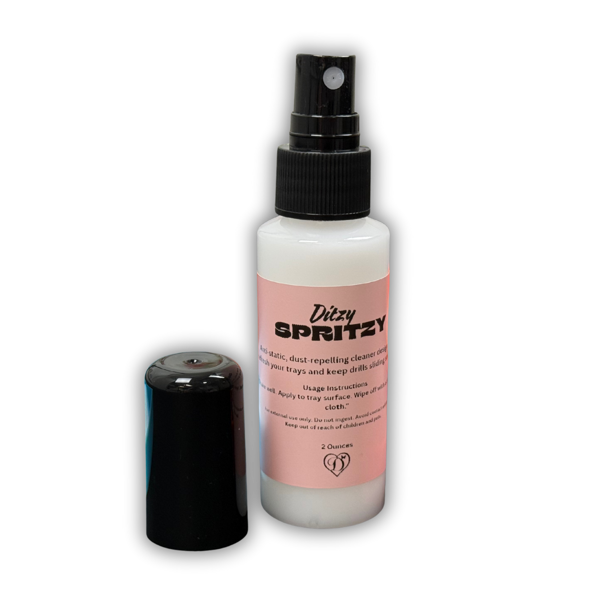 Ditzy Spritzy – Anti‑Static Diamond Painting Tray Cleaner (2 oz ...