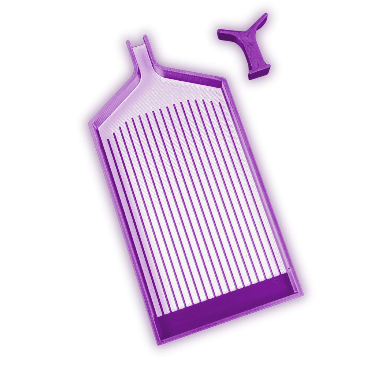 Squares Only Two - Toned Diamond Painting Tray Small ✨ Doggie Designs Line