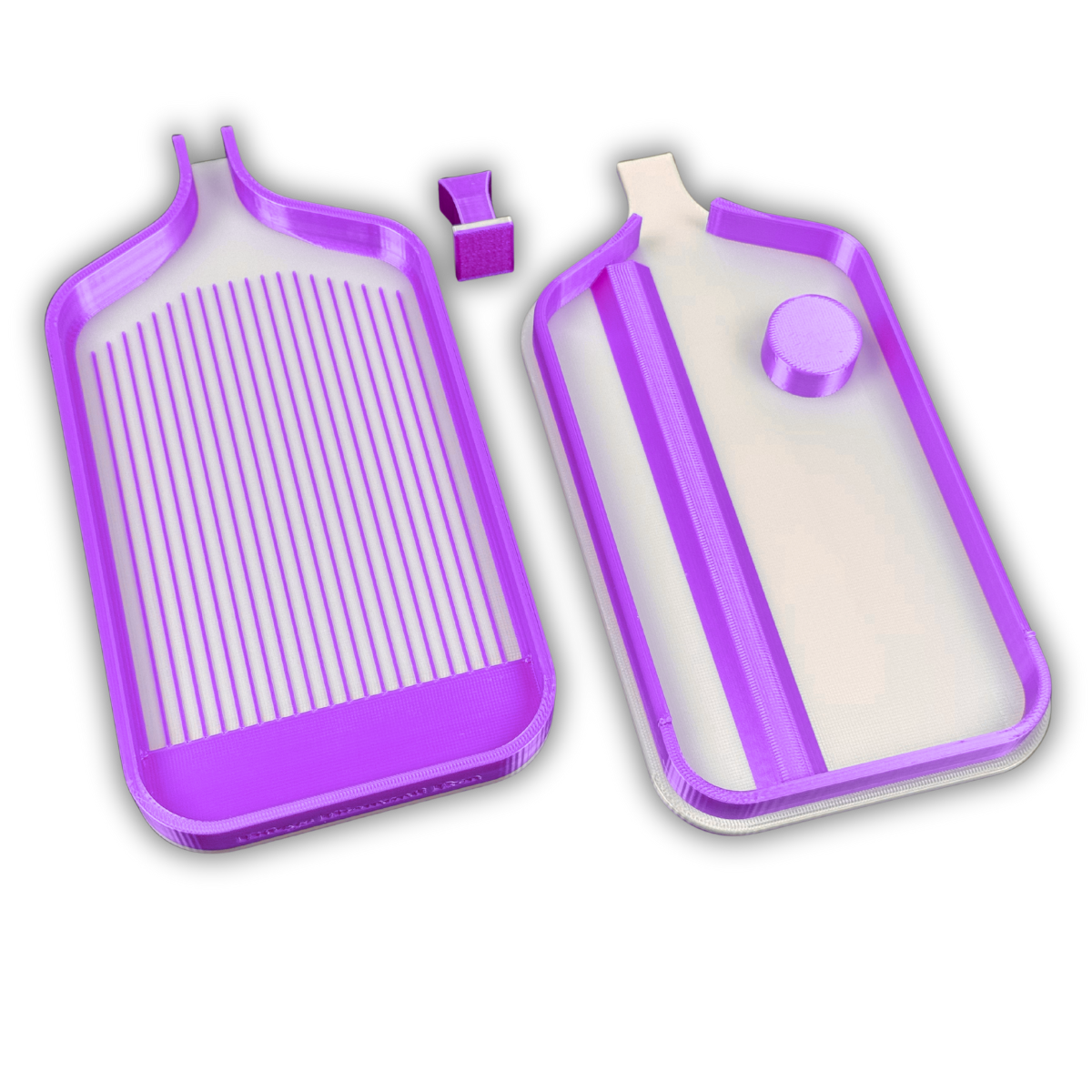 Dual Tone Mini Diamond Painting Tray with NEW Wrist Rest Lid - Ditzy Designs Line